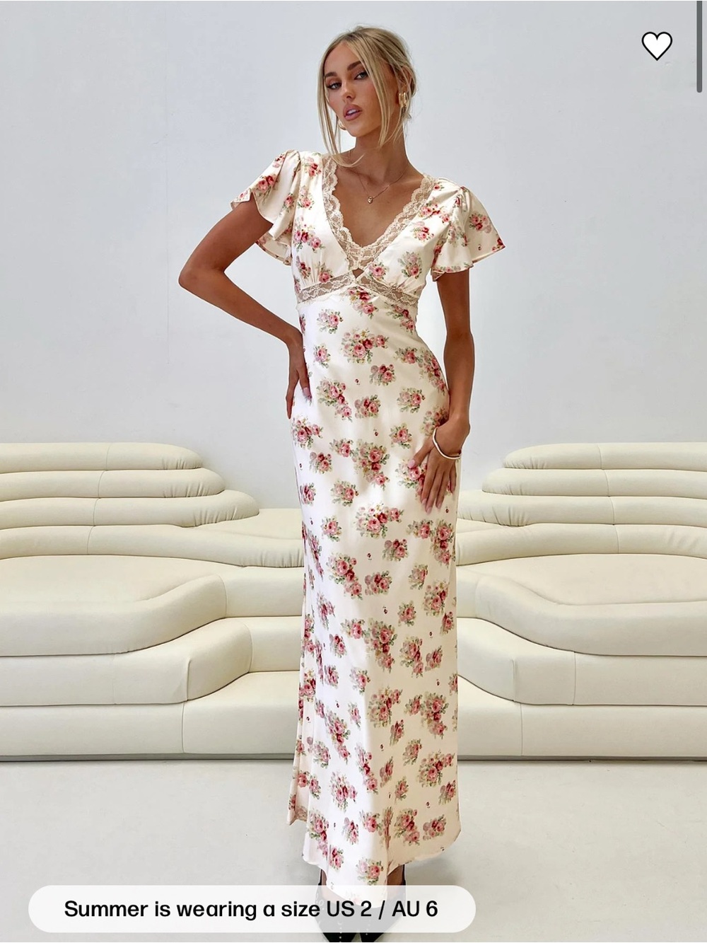 Princess Polly miraselle maxi dress